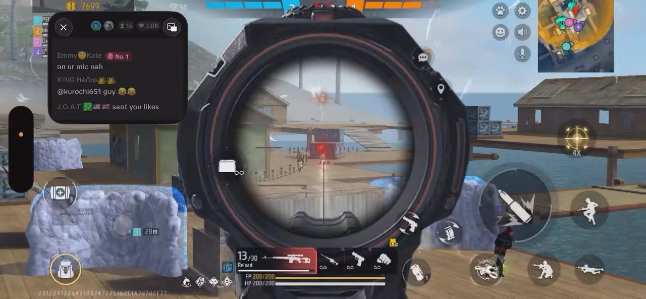POOH’s Free Fire live gameplay